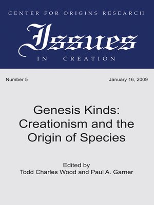 cover image of Genesis Kinds